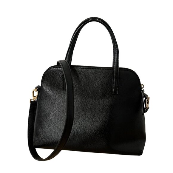 Kate Spade Matthews Street Maise Black & White‎ Bow Dome Satchel Crossbody - Picture 5 of 9